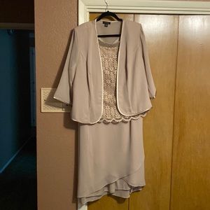 Jacketed tank dress by Le Bo’s